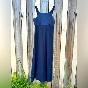 Nightway Navy Blue Formal Evening Gown